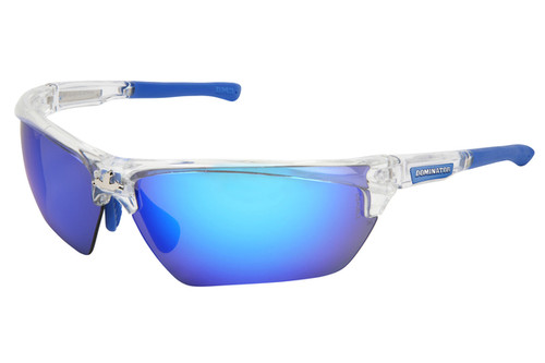 Dominator™ DM3, Blue Diamond Mirror lens, Clear Frame, MAX36™ coated