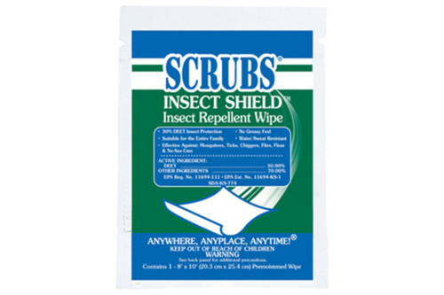 Insect Shield™ Insect Repellent Towel, 100 per case (JDYM91401)