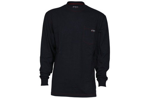 Flame Resistant FR Shirts, Lightweight Long Sleeve, Navy (SLST1N) MCR LST1N Flame Resistant FR Shirts, Lightweight Long Sleeve, Navy (SLST1N) MCR LST1N