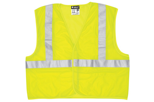 Safety Vest FR, Class 2, Economy, Velcro Front, 3 Pockets (SVCL2MLFR)