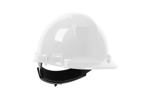Whistler™ Cap Style Hard Hat with HDPE Shell, 4-Point Textile Suspension and Wheel Ratchet Adjustment, White (S280HP241R01)