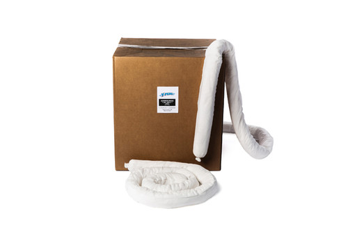 Oil Only Absorbent Socks, 3"x 8', 15 per case (A3X8OILSOCK)