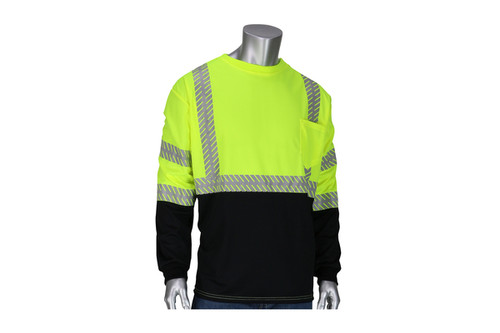 50+ UPF Sun Protection, Insect Repellent Treatment, Class 3 Shirt, Lime (S3131375BLY)