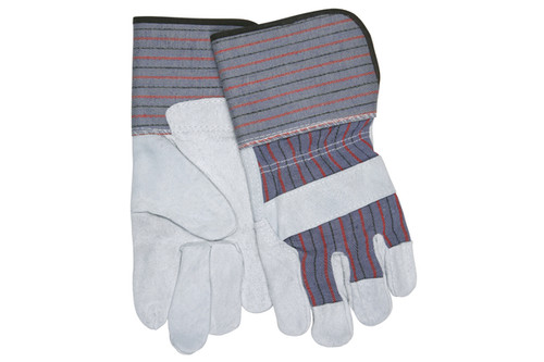 Leather Palm Gloves, 4.5" Cuff, C Grade Leather (SGL12011)