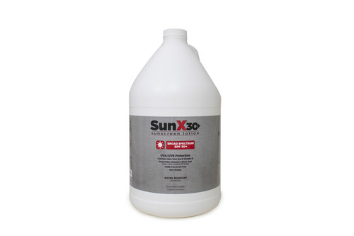 SunX SPF30+ Sunscreen Lotion, Gallon SunX SPF30+ Sunscreen Lotion, Gallon