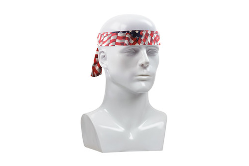 EZ-Cool® Evaporative Cooling Bandana, Patriotic (S393100PAT)
