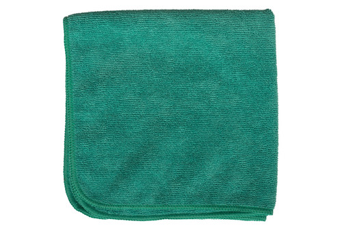 Microfiber 16"x16", Green, Dozen (JGENMFW-G)