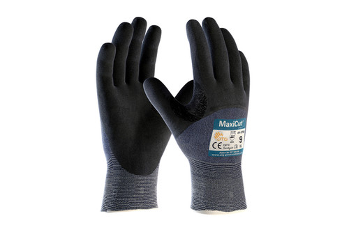 MaxiCut® Ultra™ A3 Seamless Knit Engineered Yarn Glove with Premium Nitrile Coated MicroFoam Grip on Palm, Fingers & Knuckles