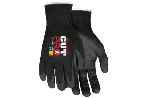 Cut Pro™, 10ga Black HPPE with black nitrile foam coating, Cut Level A6 (SGSS92720NF)