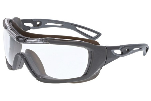 Hydroblast HB5 Series Charcoal Frame and Temples with Gray TPR Premium MAX6® Anti-fog Lens Coating Soft TPR Goggle Designed Seal ANSI D3, D4, and D5 Rated (STHB510PF) Hydroblast HB5 Series Charcoal Frame and Temples with Gray TPR Premium MAX6® Anti-fog Lens Coating Soft TPR Goggle Designed Seal ANSI D3, D4, and D5 Rated (STHB510PF)