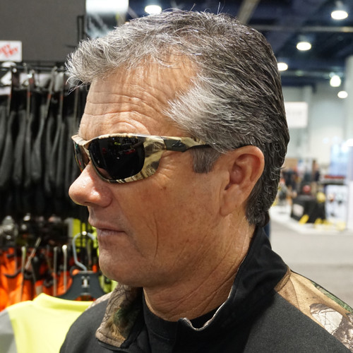 Occhiali Da Tiro E Caccia Mossy Oak West Point – Mimetica, Lenti Fumo, Protezione UV 100% - Foto 3