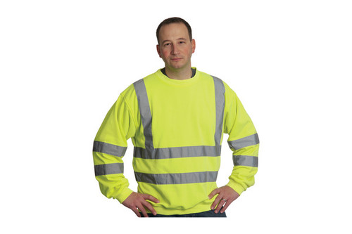 Sweatshirt Class 3 Crewneck, Lime (S323CNSSELY)