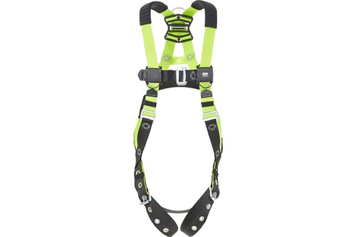 Miller® H500 Industry Standard Full-Body Harness with 5 Points of Adjustment, Back D-Ring, Mating Chest Buckles & Tongue Leg Buckles (SH5ISP31100)