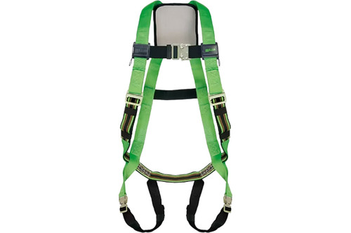 Miller® DuraFlex™ Python™ Full-Body Harness with Steel Hardware, DuraFlex™ Stretch Webbing, Back D-Ring and Quick-Connect Chest & Leg Strap Buckles (SP950QC)