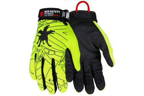 Multi-Task, Black synthetic leather palm/fingers, Alycore cut/puncture protection, Cut Level A9 (SGMTML300A)