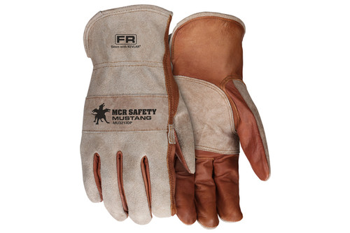 Mustang Utility Driver, Grain Double Palm Second layer of Split leather for Double Palm protection, Sewn with DuPont™ Kevlar® (SGLMU3213DP) Mustang Utility Driver, Grain Double Palm Second layer of Split leather for Double Palm protection, Sewn with DuPont™ Kevlar® (SGLMU3213DP)