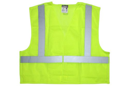 Safety Vest, Class 2 Break Away, Mesh, Velcro Front (SCL2ML)