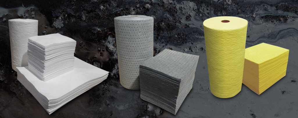 Absorbent Pads for Spills, Sorbents