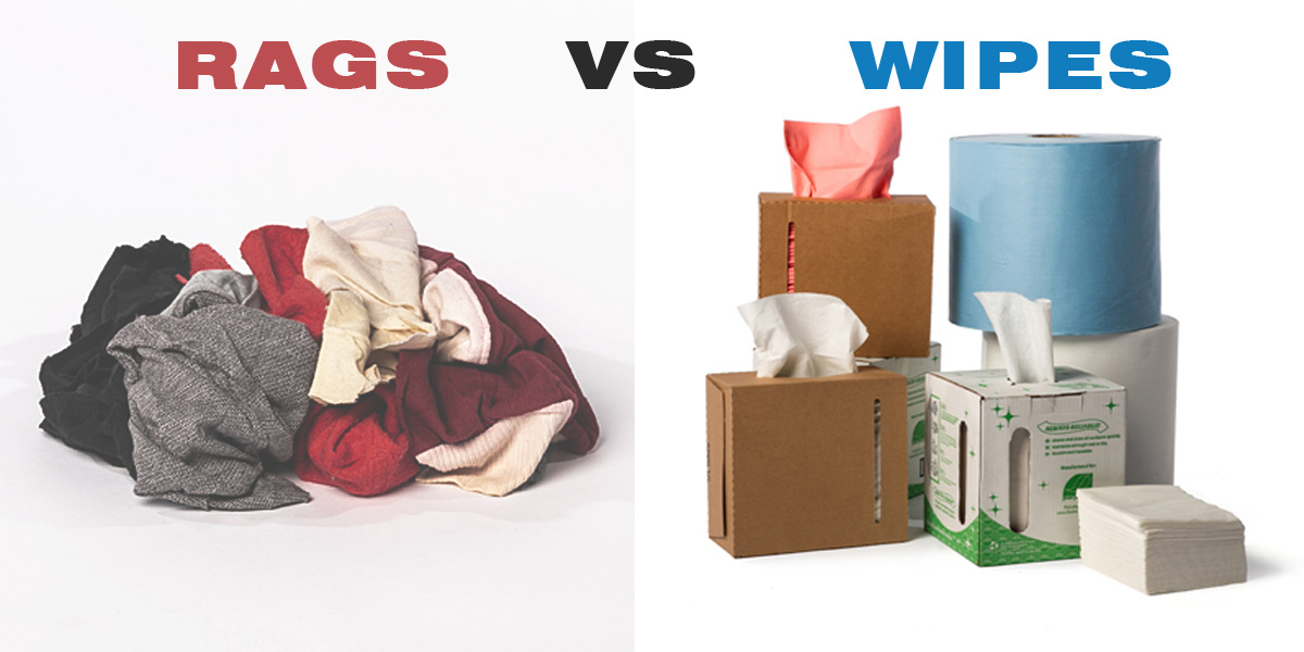 Wopes Rag Paper Wipes vs. Rags: Which Is Best for Your Cleaning Needs? - Y-pers, Inc.