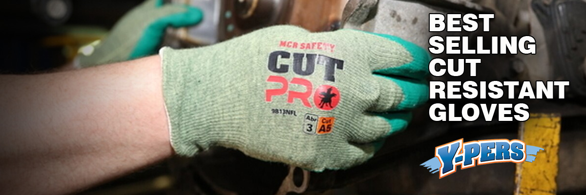 Manufactures Hot Selling Safety Level 5 Anti Cut Gloves Cheap 13G