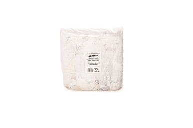 New White T-shirt Rags, Small Cut, 50-lb box - Y-pers, Inc.