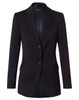 M9206 - Women's Poly/Viscose Stretch Two Buttons Mid Length Jacket