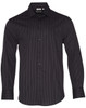 M7132 - Men's Dobby Stripe Long Sleeve Shirt