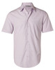 M7360S - Men's Mini Check Short Sleeve Shirt