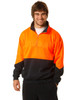 SW13A - Hi Vis Long Sleeve Fleece Sweat