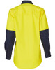 SW64 - Ladies High Visibility Cool-Breeze Cotton Twill Safety Shirts