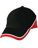 CH38 - Tri-Colour Heavy Brushed Cotton Cap