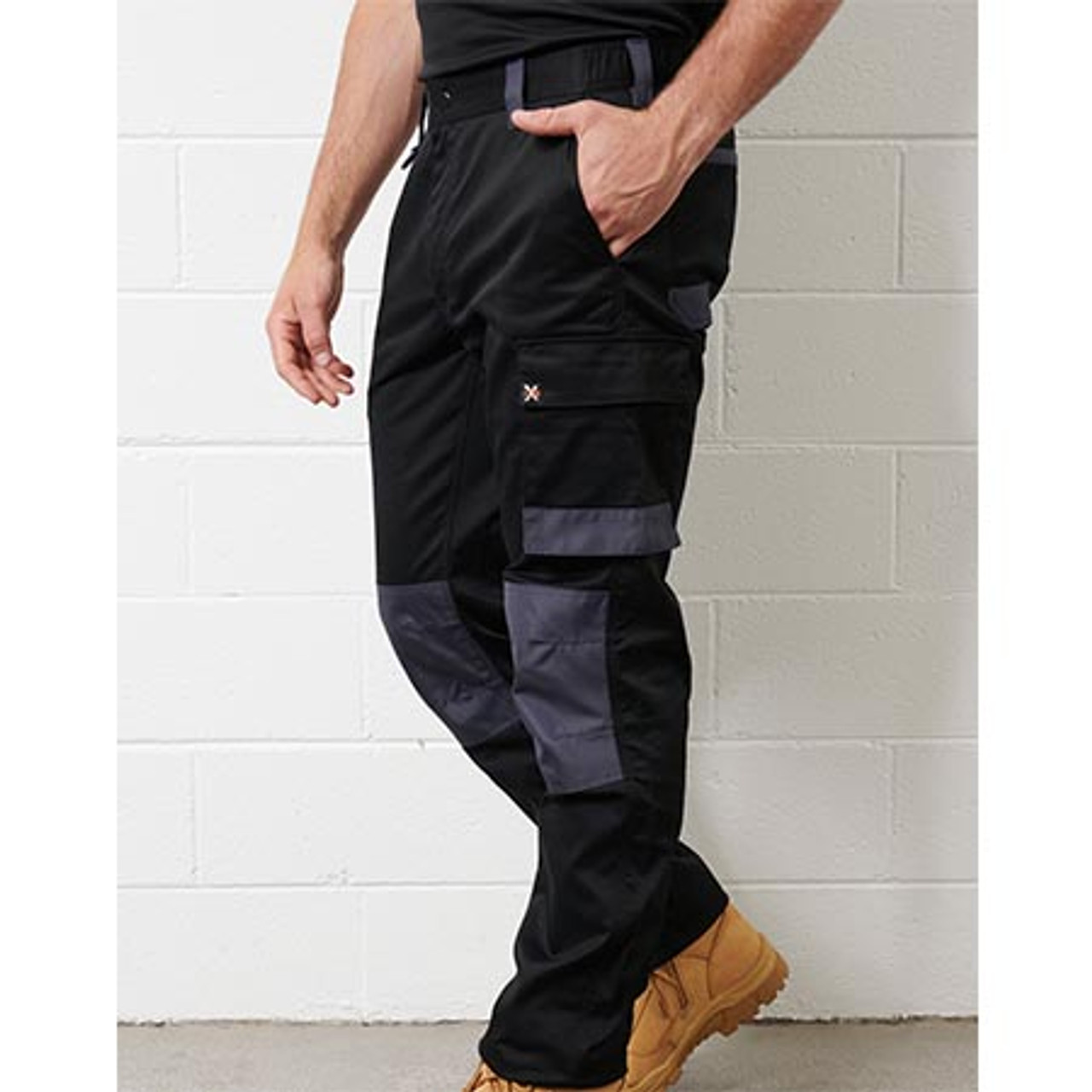 Hard Yakka Stretch Cargo Cuffed Pant (Y02536) – Budget Workwear