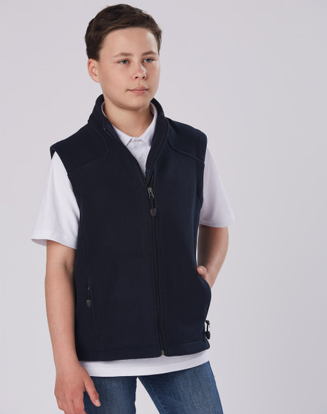 PF09K - Kids Diamond Fleece Vest