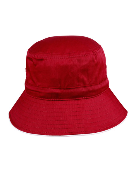 H1033 - Bucket Hat With Sandwich & Toggle