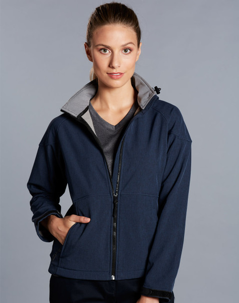 JK34 - Ladies Aspen Softshell Hooded Jacket