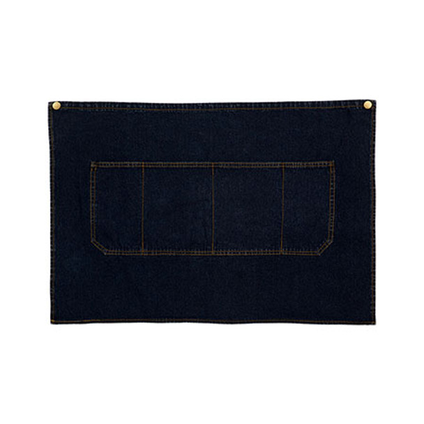 Indigo Blue - AP10 East Village Half Denim Apron - Straps not Included - Winning Spirit