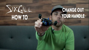 Sixgill How To  Upgrade or Change Your Bait Casting Reel Handle