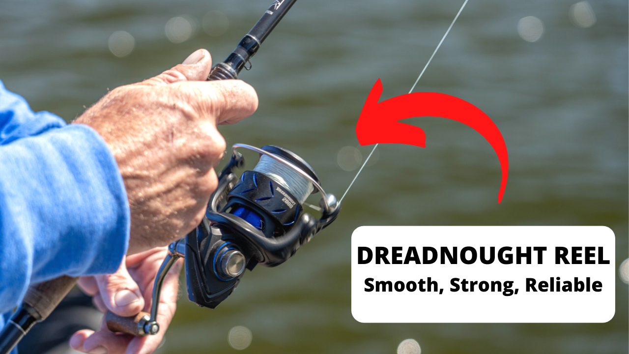 Dreadnought Reel Review With Major League Fishing Pro Casey
