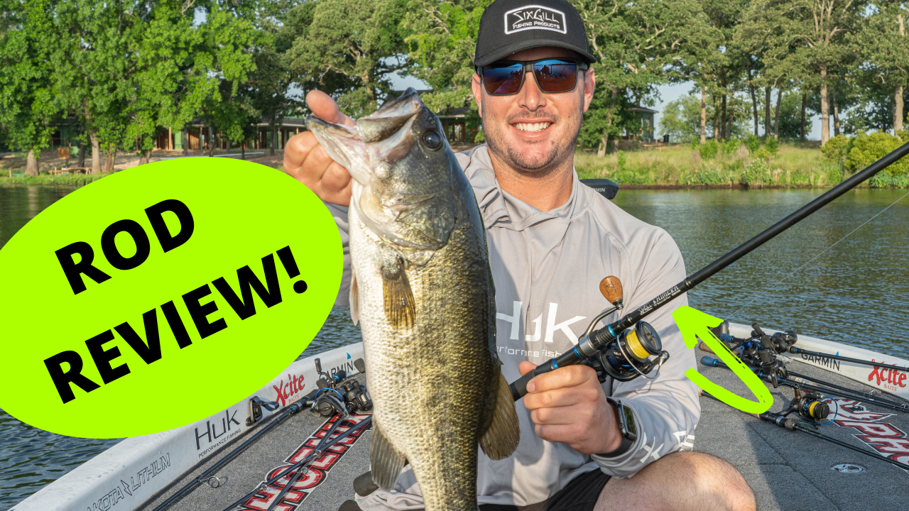 Sometimes you gotta go FINESSE for the BIGGINS BASS Elite Pro Tyler Rivet  Reviews the Khimera Rod - Sixgill Fishing Products