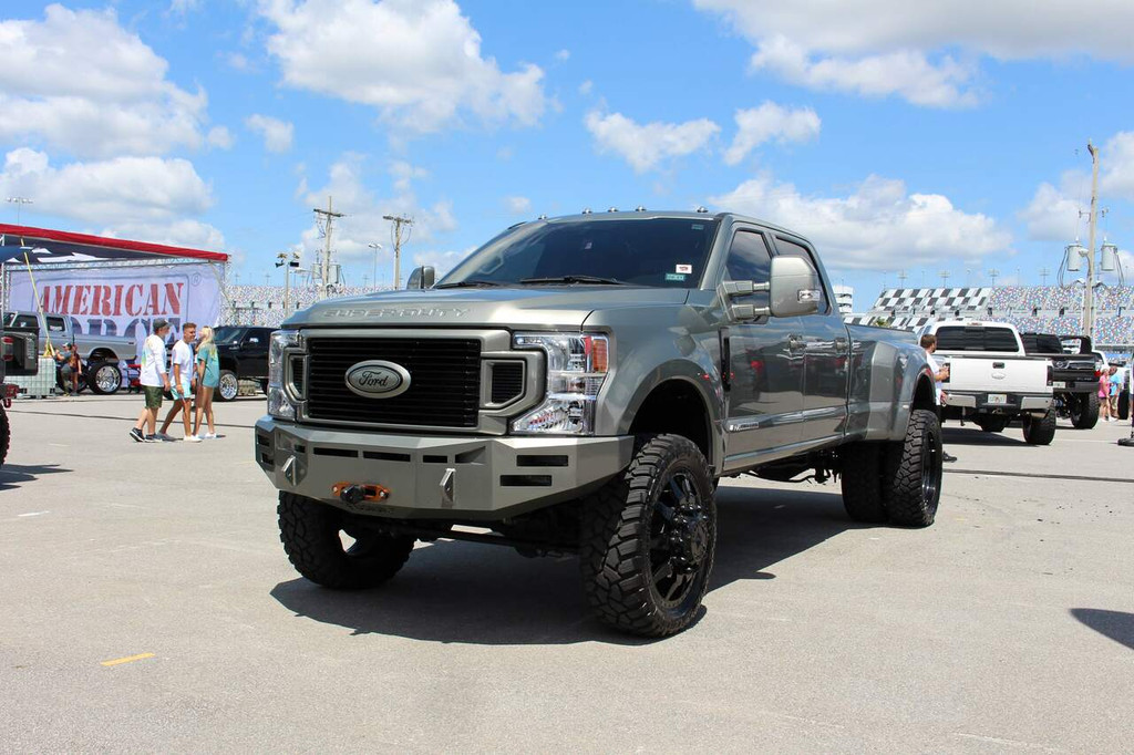 Base Bumper.
6" SR  Mounts, staggered.
Winch Mount with Factor 55 Pro Link
Clevis Mounts 