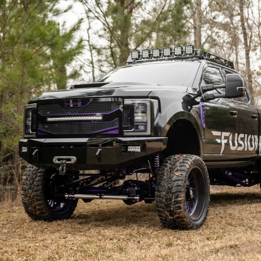 Base Bumper.
Clevis Mounts.
Rigid 6" E-Series Mounts.
Winch Plate option