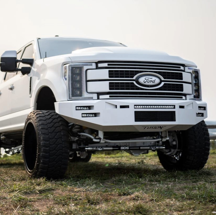 Base Bumper.
Rigid 6" SR  Mounts, Offset.
SR 20" LED Vent Mount.
License Place Center Mesh
No Clevis Mounts 