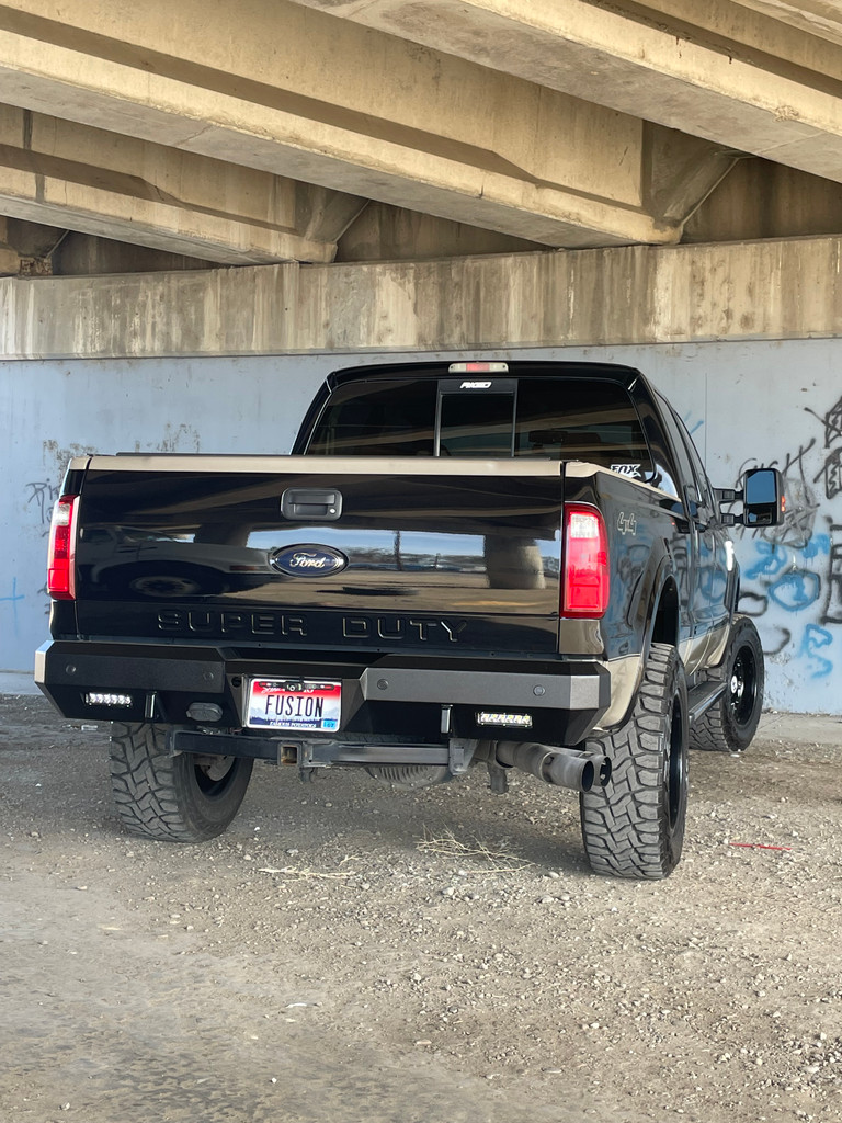 Rigid Industries 6" Single Row Back Up Lights
Back Up Sensors
Spare Tire Access Hole