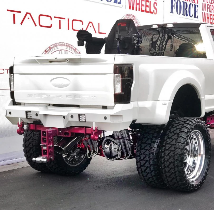 Corner Steps
Back Up Sensors 
Rigid Industries Dually XL Back Up Lights