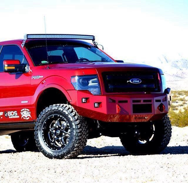 Base Bumper
Clevis Mounts
Rigid Industries Dually Lights 
Eco Boost Air Vent