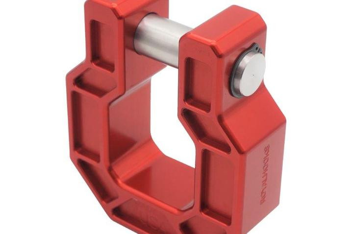 D RING HOOK - RED