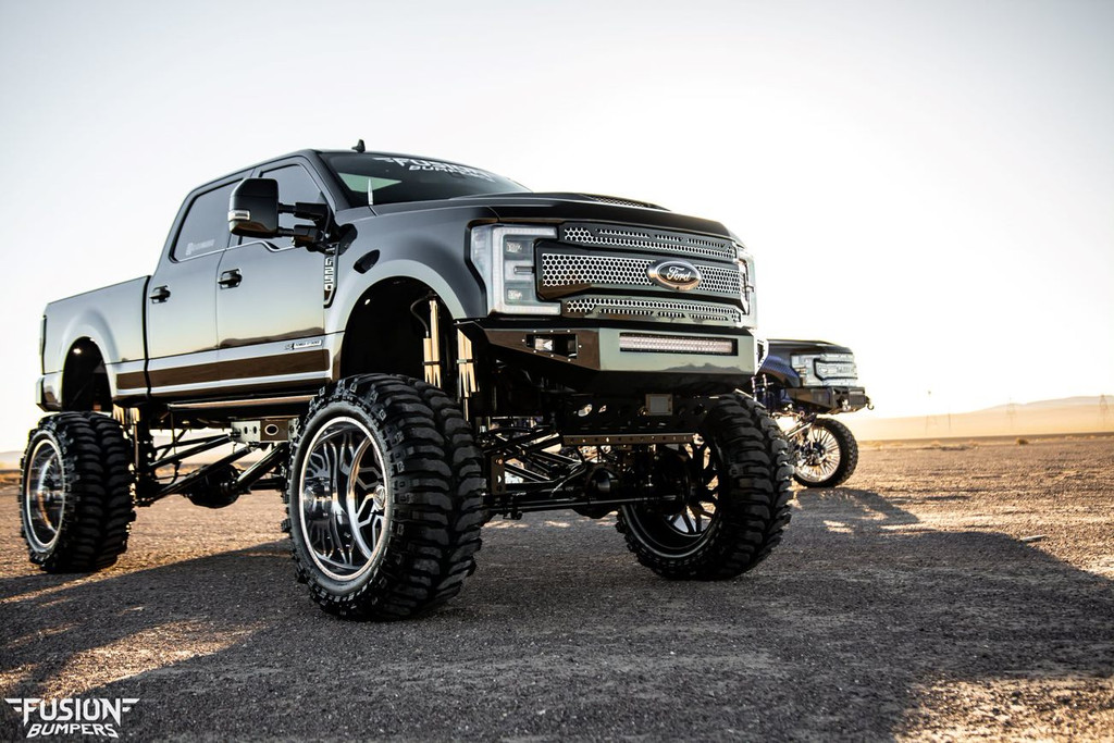 Project X Front Bumper. OLB 4" Dual Row fog lights and a 30" OLB Dual Row center bar. 