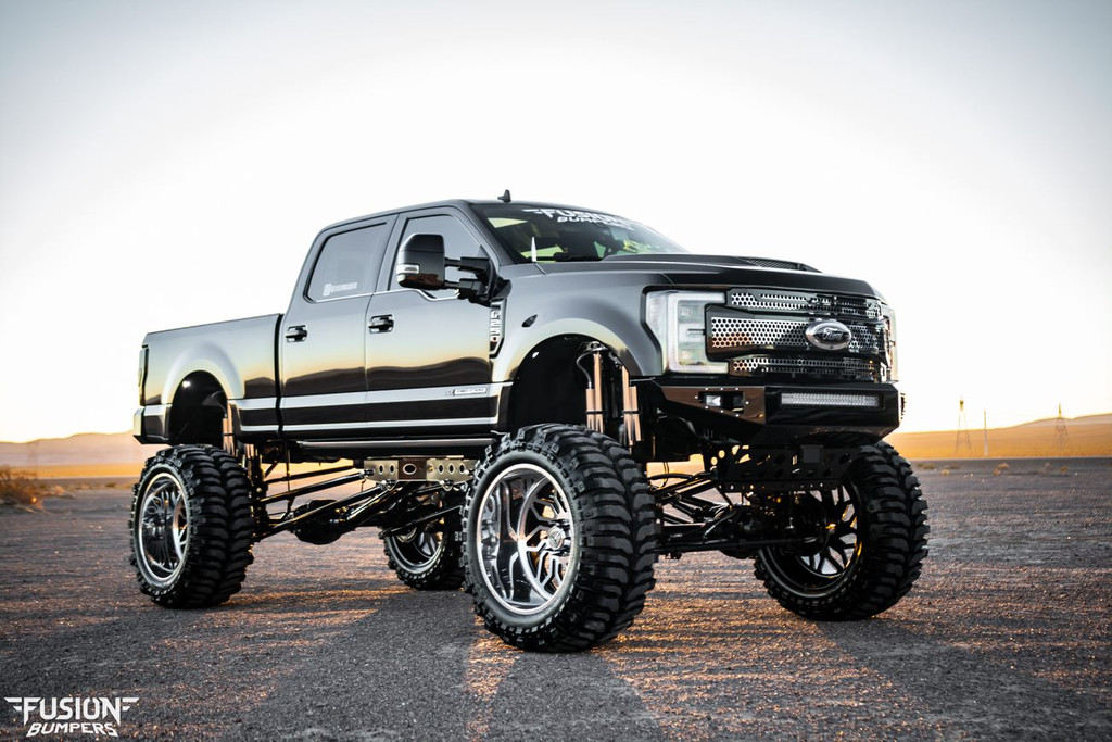 Project X Front Bumper. OLB 4" Dual Row fog lights and a 30" OLB Dual Row center bar. 