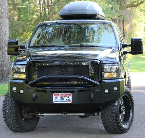 Pre-Runner Bar
Clevis Mounts. 
3" Cube Light Mounts.
Black Powder Coating