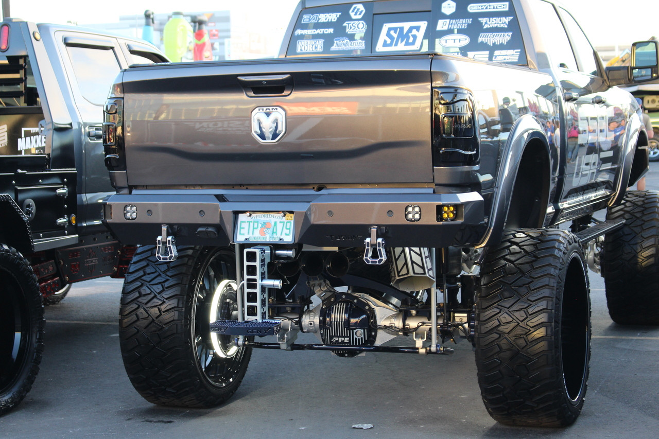 Ram HD Rear 2019-2026 2500/3500 - Fusion Bumpers